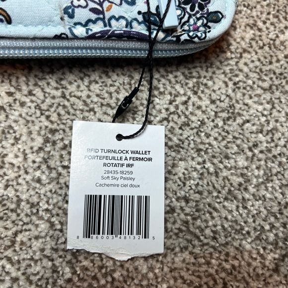 Vera Bradley RFID Turnlock Wallet - Picture 5 of 5